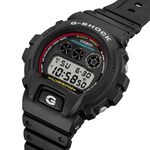 CASIO 卡西歐 G-SHOCK 經典配色電子錶 學生錶 手錶-黑 DW-6900RL-1, , large