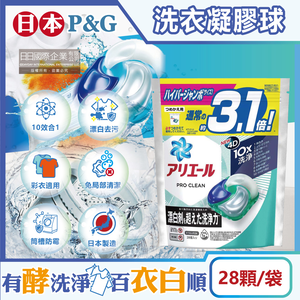 PG Ariel PRO CLEAN 10X Gel Ball 28p