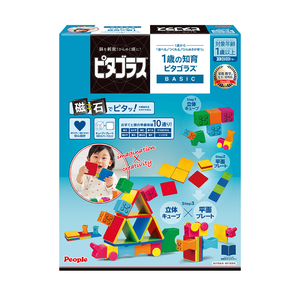 【唯可】People益智磁性積木BASIC系列-1歲入門組合