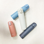 【日本孔雀Peacock】時尚休閒 鎖扣式彈蓋 不鏽鋼保溫杯350ML(直飲口設計)-任選色, , large