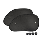 MIRAREED High-Density Heat Insulating Small Curved Sunshade (2pcs), , large