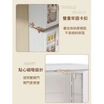 【AOTTO】53面寬雙開門折疊三層收納櫃(AT-201), , large