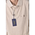 (L) polo ralph lauren質感棉質純棉杏色短袖上衣二手衣, , large