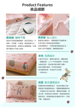 【複製】純天絲滑到回不去！ 大版印花 &times; 100% 天絲，睡感質感雙升級，天絲控、比得兔粉都瘋狂入手！  PETER RABBIT&trade; 比得兔 &times; V&A 博物館聯名 40 支純天絲｜正版授權｜多款可選 床包兩用被 4 件組，全新到貨！, , large