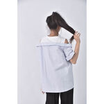 (XL) obdesign棉質露肩白色短袖上衣二手衣, , large