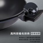 【美國MotherGoose鵝媽媽】晶鑽輕量 節能航太合金 物理不沾鍋/炒鍋33cm 單柄, , large