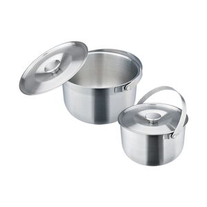 Miyaco 米雅可 品味316不鏽鋼可提式調理鍋二入組 16+19cm-Leidea樂德兒,  Miyaco 米雅可 品味316不鏽鋼可提式調理鍋二入組 16+19cm-Leidea樂德兒
