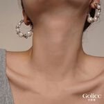 【Gulicc】古莉可 耳環 高級感 法式輕奢 珍珠耳環, , large