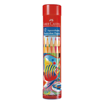 【Faber-Castell】輝柏 精緻棒棒筒 水性色鉛筆 12色 /筒 115912(內附水彩筆), , large