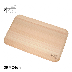 【KITOTE】日本製超輕量檜木砧板39×24cm(日本奈良產檜木/可進洗碗機)