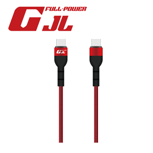 GJL LLCC601 CtoC PD60W閃充傳輸線CC-1M(紅色)