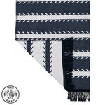 【SOLO歐洲家居】LCW Home 70x140CM 雙面條紋地毯 藍色, , large