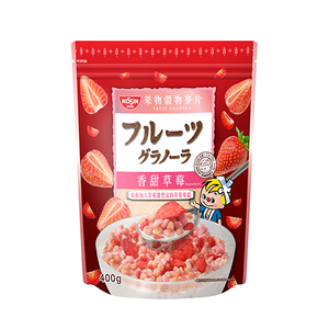 日清 香甜草莓水果穀物脆 400g