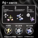 【BVD】銀纖維1/2毛巾底男襪4入<黑>B563 襪子 短襪 抑菌除臭襪, , large