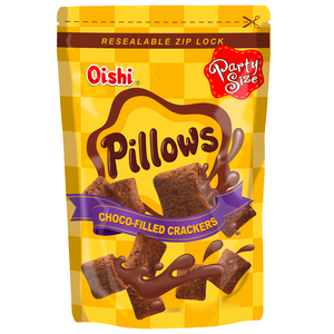 Oishi 巧克力風味枕頭造型餅乾