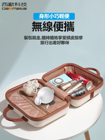 西歐科技 液晶頭部按摩儀CME-BR8852 贈飛利浦便攜式電動牙刷 HY1200綠色, , large