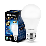 【TOSHIBA 東芝】60入原廠箱裝 澪系列 LED燈泡 9.8W 3年保固 高流明 節能標章(晝光色), , large