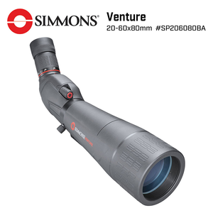 [美國 Simmons] Venture 冒險系列 20-60x80mm 防水大口徑單筒望遠鏡 SP206080BA
