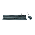 【 Logitech 羅技 】MK200 USB 有線 鍵盤滑鼠組 防水設計, , large