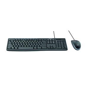 【 Logitech 羅技 】MK200 USB 有線 鍵盤滑鼠組 防水設計