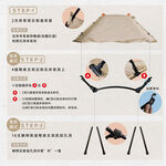 【Treewalker 萊茂】輕合金高低兩用行軍床 (顏色隨機), , large