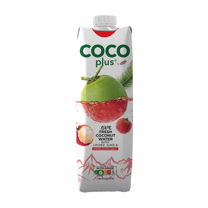 Cocoplus 椰子水(荔枝喜瑪拉雅粉紅鹽味)