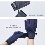 防風手套 美麗佳人運動手套 滑雪手套 防寒手套 觸控手套 機車 騎車 露營手套 MC-HW04【旺達棉品】, 灰, large