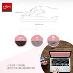 E-BOOKS MP2 Muji Style Minimalist Mouse Pad Non-slip bottom layer Multi-color options Suitable for optical laser mice, 灰色, large
