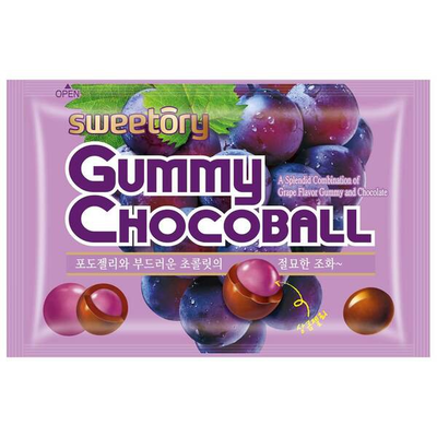 韓國Sweetory葡萄QQ可可球