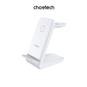 Choetech CT-T608 3合1手錶無線充電器(白色)