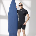 Monina Taiwan-made amphibious short-sleeved sunscreen jellyfish jacket, complete set (suitable for both men and women), unisex style -2L, , large