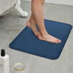 【Monster】 Soft Diatomaceous Earth Absorbent Mat – Stone Essence Series (60x40cm) – Stone Blue, , large