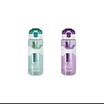 CLARE 可蕾爾 彈蓋隨形吸管壺兒童水壺直飲水壺運動水壺 絲蘭綠800CC-Leidea樂德兒, , large