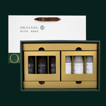 【日進生技】精裝版黑白木耳露禮盒｜195ml精裝木耳露*6罐(精裝柴燒桂圓黑木耳露*3、精裝銀耳燉米粥*3)/盒, , large