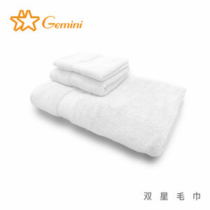 Gemini埃及棉大浴巾-鵝白