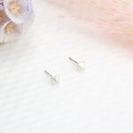 【Angel & Me】嘻哈 金字塔 鉚釘 一對 s925 純銀 耳環 耳夾 生日 聖誕 情人節 禮物, , large