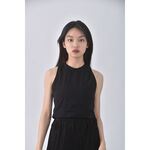 (S) lululemon質感運動無袖黑色上衣二手衣, , large