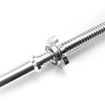 72" Threaded Barbell Bar, , large