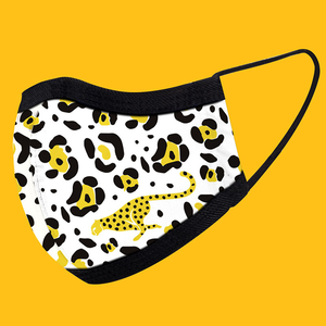 【seisei】Antibacterial Face Masks_La Mode / Leopard
