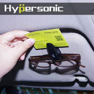 Hypersonic 票夾眼鏡夾(黑)