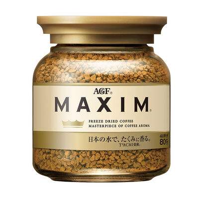 AGF Maxim濃郁即溶咖啡-金罐 80g
