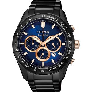 CITIZEN 星辰 光動能計時手錶-藍/43mm CA4458-88L 【亞洲限定款】