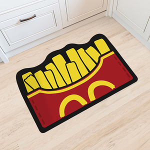 Soft diatomaceous earth water-absorbing non-slip floor mat with color printing