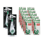 【TOMBOW】日本 蜻蜓牌 修正帶2個+ 立可帶內袋10個 組合 /組 CT-PRN4+CT-PXN4, , large