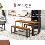 【Hampton 漢汀堡】奧迪斯實木椅凳-柚木色-120cm, , large