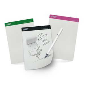 【Green Board】8.5吋磁性電紙板 0.6mm 超薄 軟性電子紙 可重覆書寫 磁吸 局部修正 輕薄便利