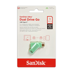 【SanDisk】Ultra GO 1TB 草本綠 TYPE-C USB 3.2 雙用 OTG 旋轉隨身碟 讀取速度 400MB/s, , large