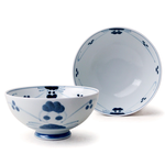 [豐名日本餐具] 4.0"飯碗 草花紋 有田燒 / C04RB0-380, , large