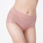[STAR LACE]矽米子抑菌無痕(高腰)蕾絲內褲-B401/七色可選, , large
