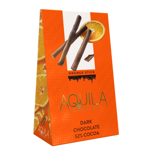 Aquila orange dark chocolate bars,  Aquila orange dark chocolate bars